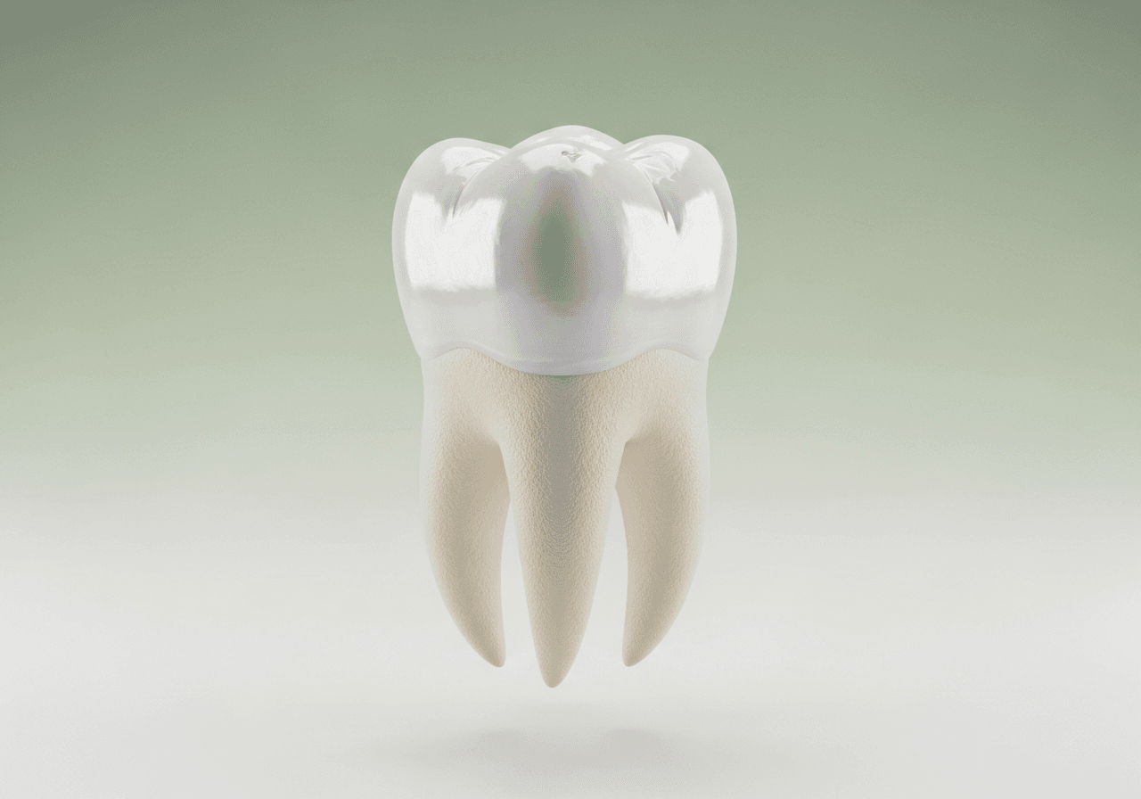 3D crystalline tooth