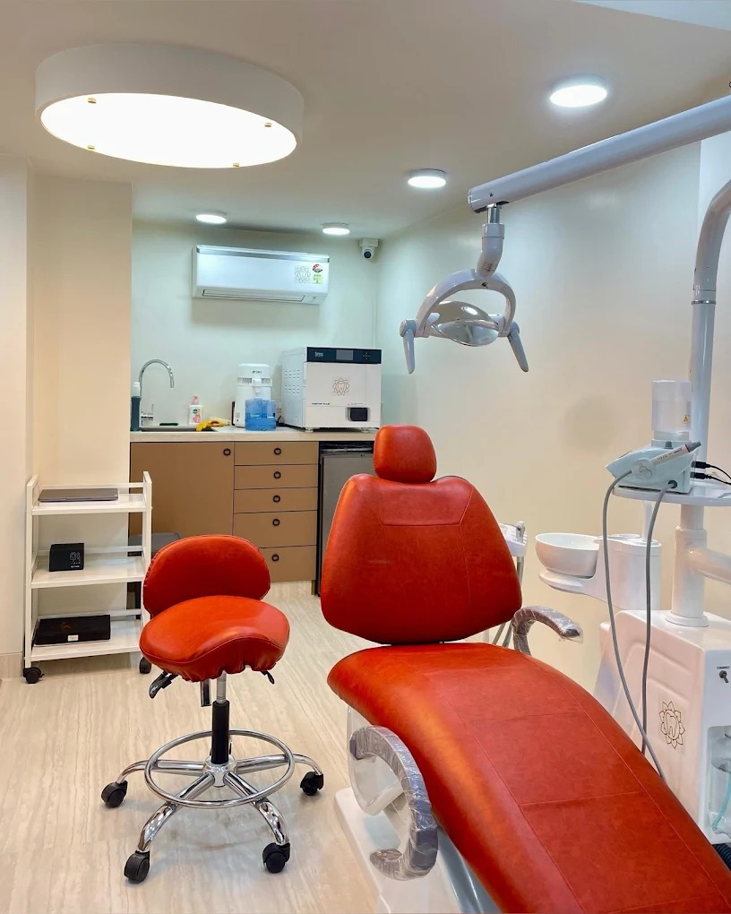 Modern dental treatment room with advanced equipment